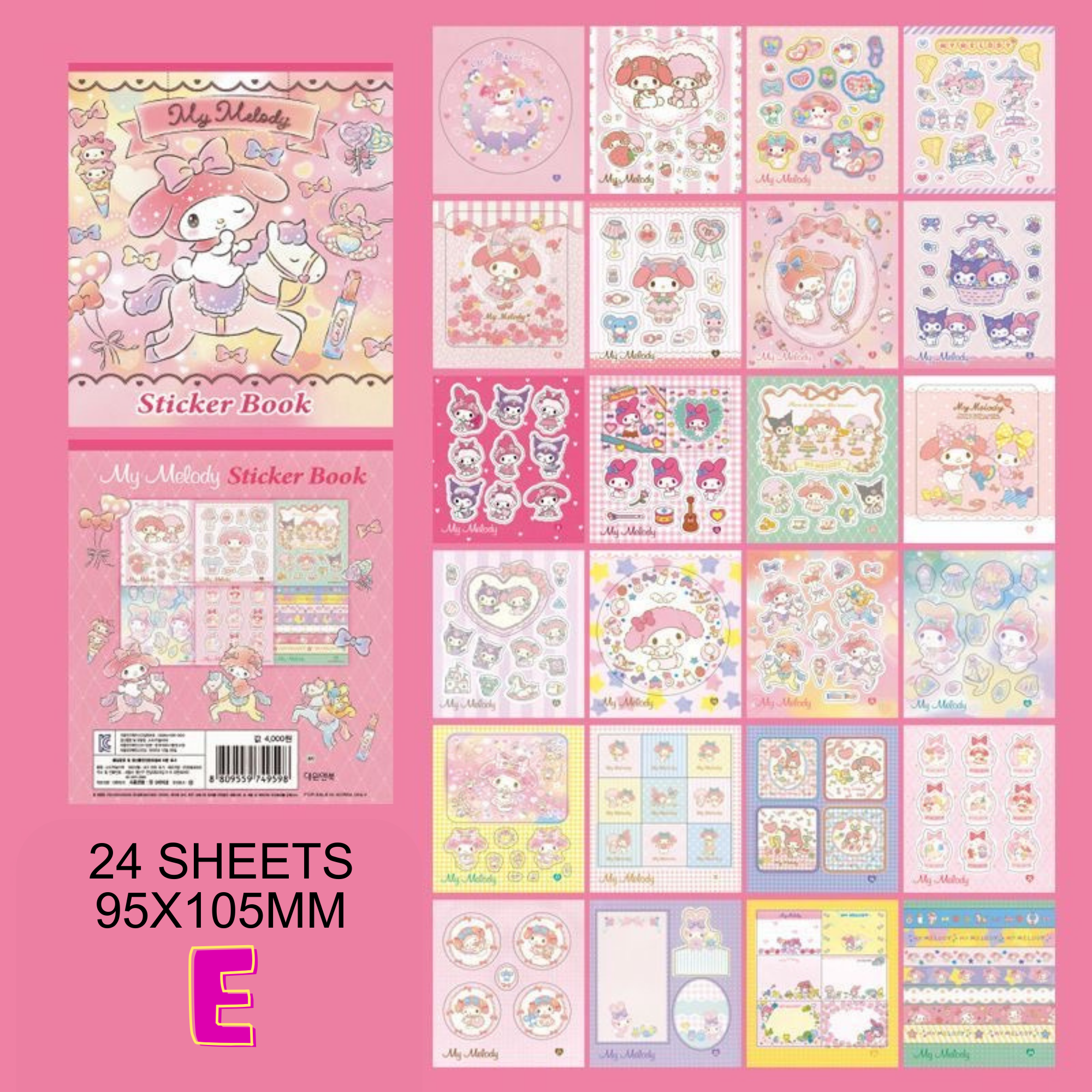 Kawaii Sticker Booklet