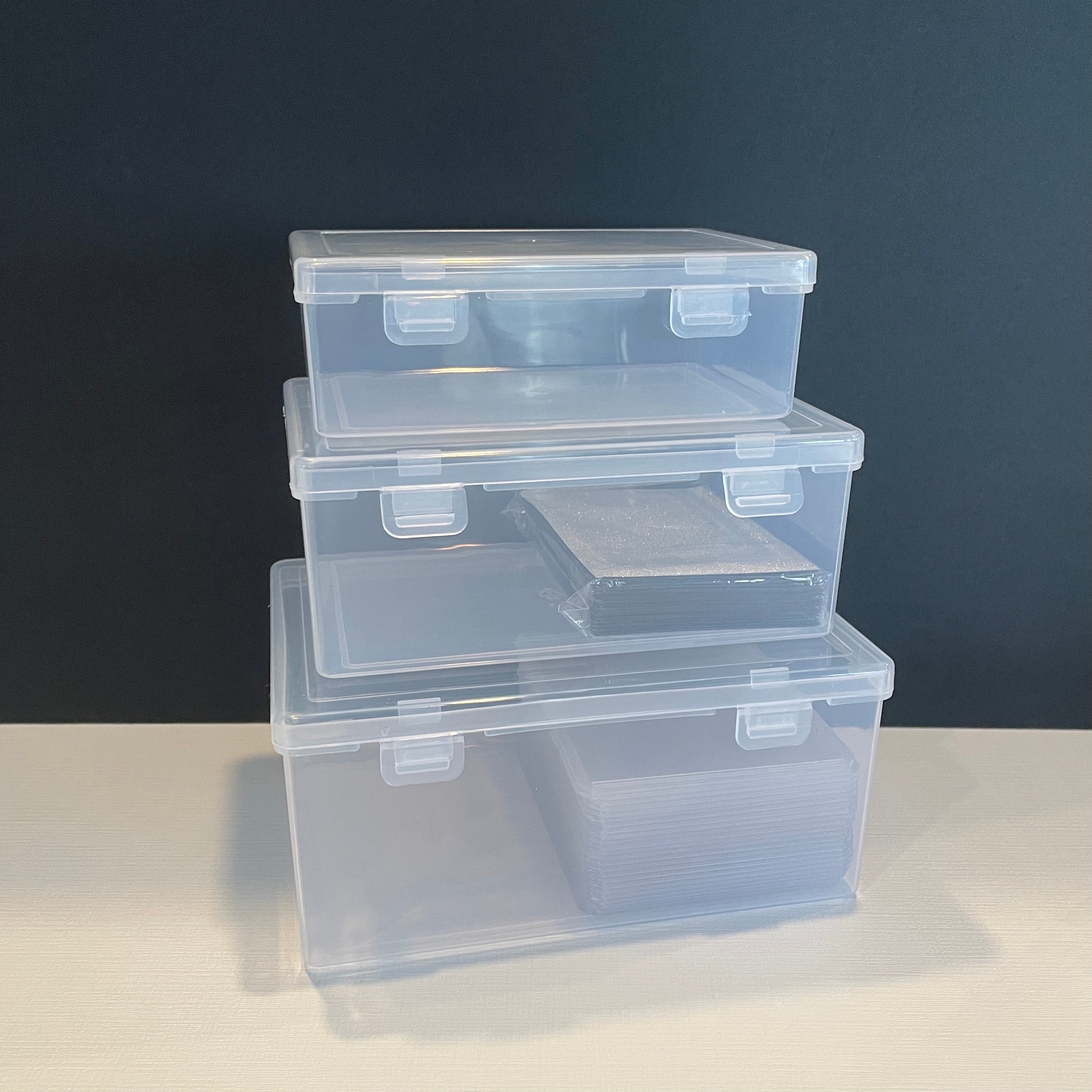 Acrylic Photocard Storage Containers Picture Box Picture Storage